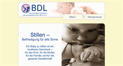Desktop Screenshot of bdl-stillen.de